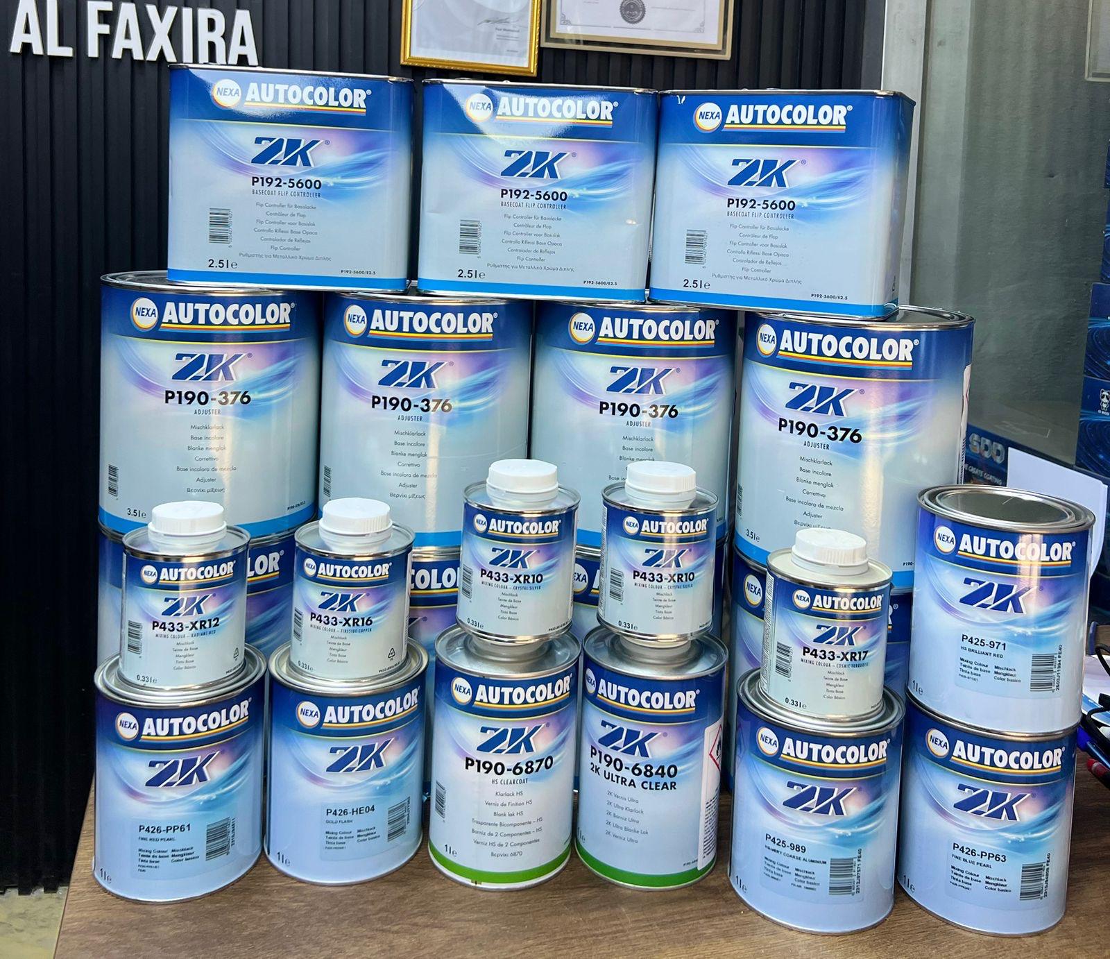 Nexa Autocolor professional paint products